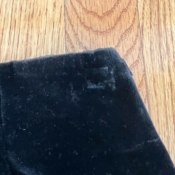 Zara Women’s Black Velvet Mini Skirt Size Medium Whimsigoth Goth Witchy - Picture 10 of 11